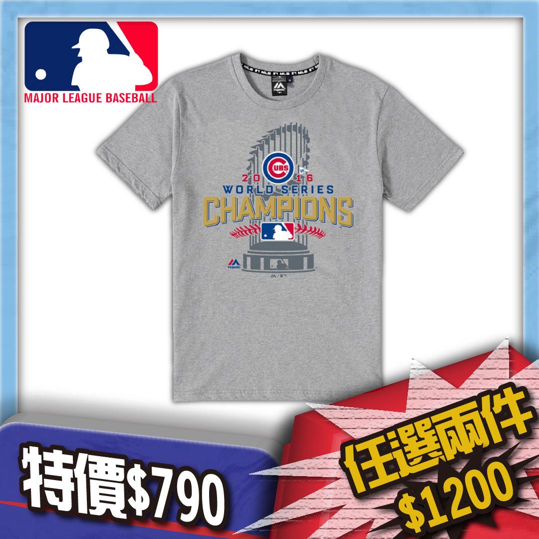 Ψ🦞®#MLB/NBA 6630210-950  男  短袖棉質T恤 灰色