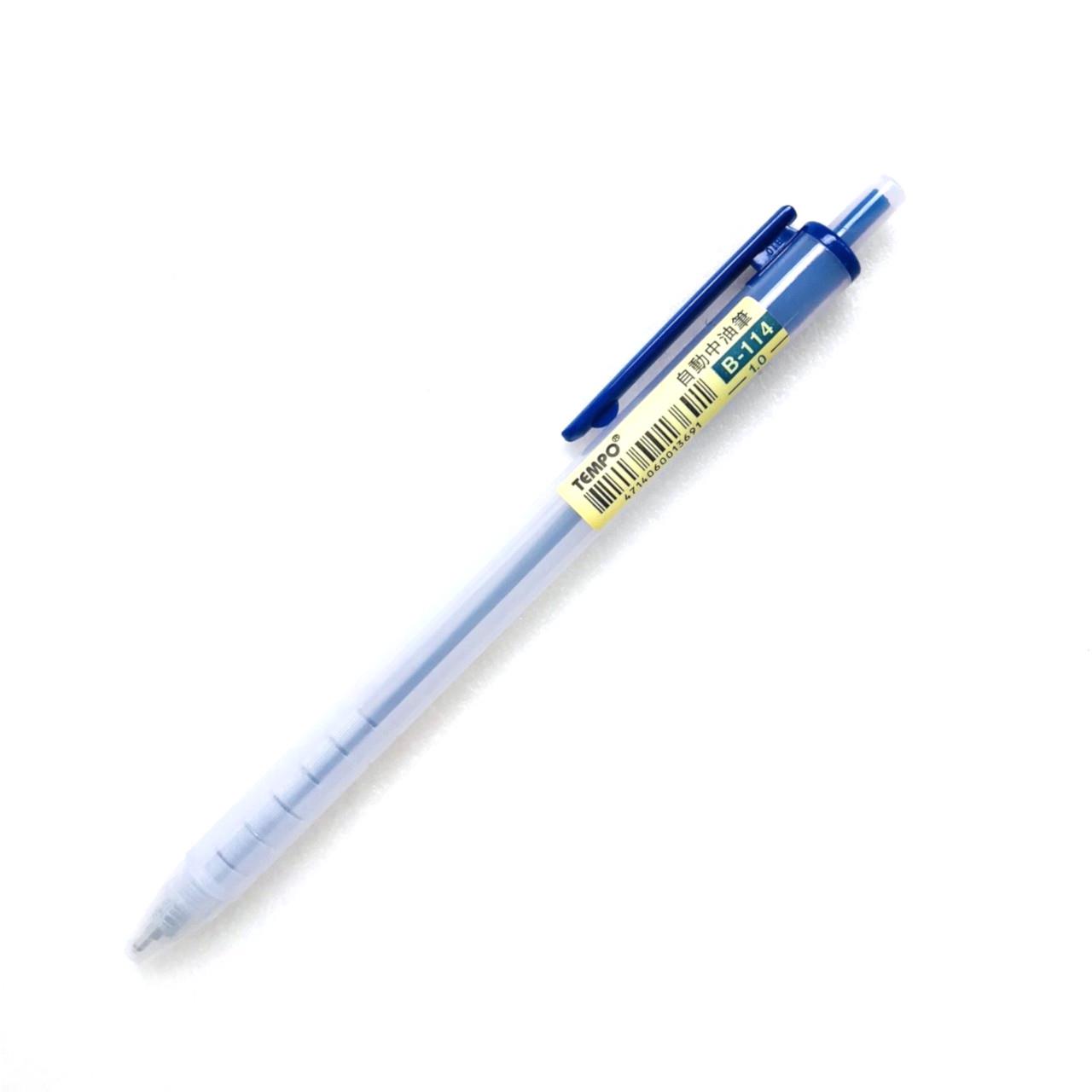 節奏 霧桿中油筆 B-114 1.0 (藍色)