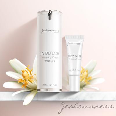 【11點熱吵店推薦】抗UV防曬素顏霜SPF25★★★30ml+贈 白雪公主素顏霜10ml