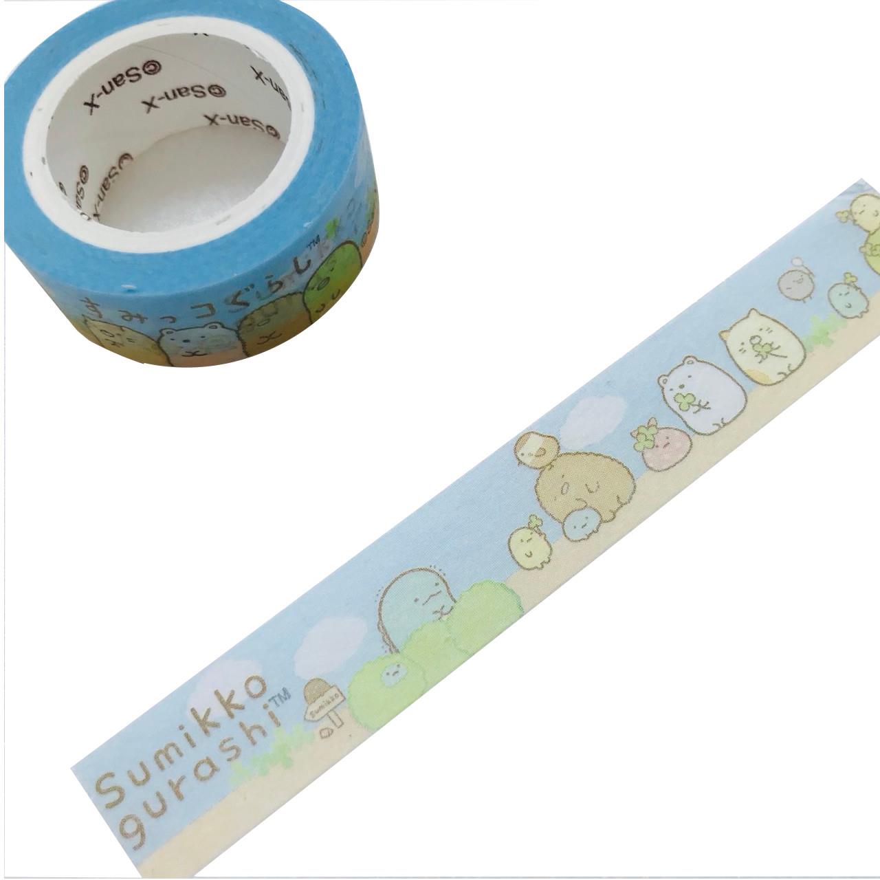 (第2件0元)角落生物-小夥伴紙膠帶-遠足(※下單請選購2件)