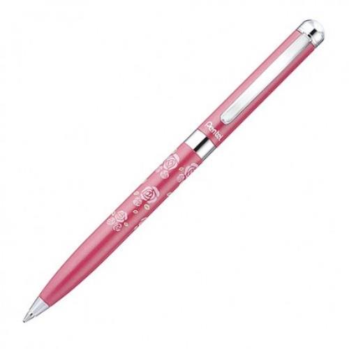 Pentel 玫瑰系金屬原子筆 B820P2-A (刻字筆)