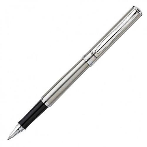 Pentel 金屬中性筆 K600-AT-銀桿 (刻字筆)