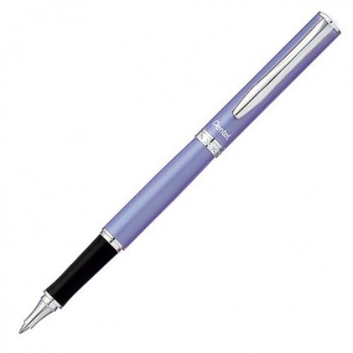 Pentel 金屬中性筆 K611-AT-紫桿 (刻字筆)