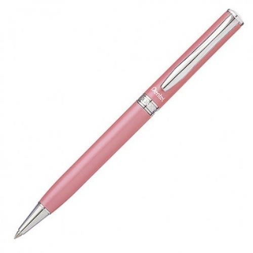 Pentel 金屬原子筆 B811-AT 粉紅桿 (刻字筆)