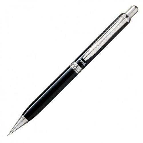 Pentel 金屬自動鉛筆A811T (0.5)-黑桿 (刻字筆)