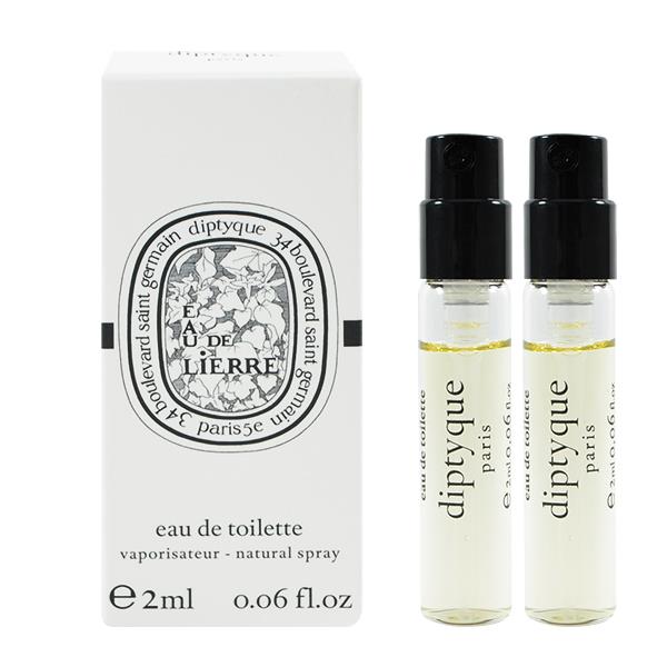 【Diptyque 】法國經典香氛 針管小香 利埃爾淡香水2ml 兩入組(附針管禮盒) Eau de Lierre EDT