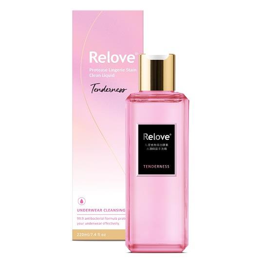 【Relove】私密衣物蛋白酵素去漬抗菌手洗精220ml(光韻/柔情任選1瓶)