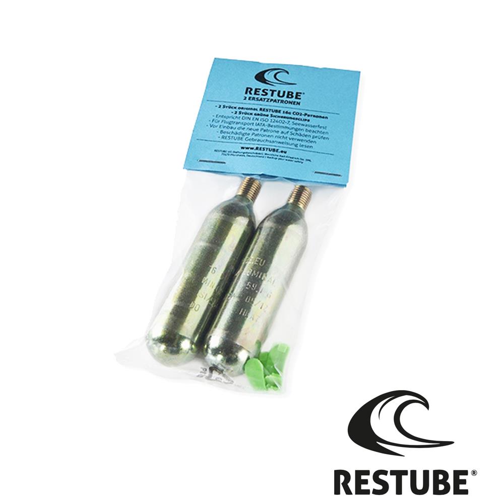 【德國Restube】氣囊浮標－原廠鋼瓶(兩支)