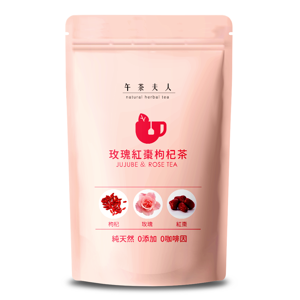 【午茶夫人】玫瑰紅棗枸杞茶(4gx10入)