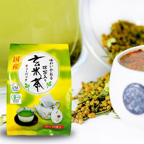 藤二玄米綠茶茶包240g