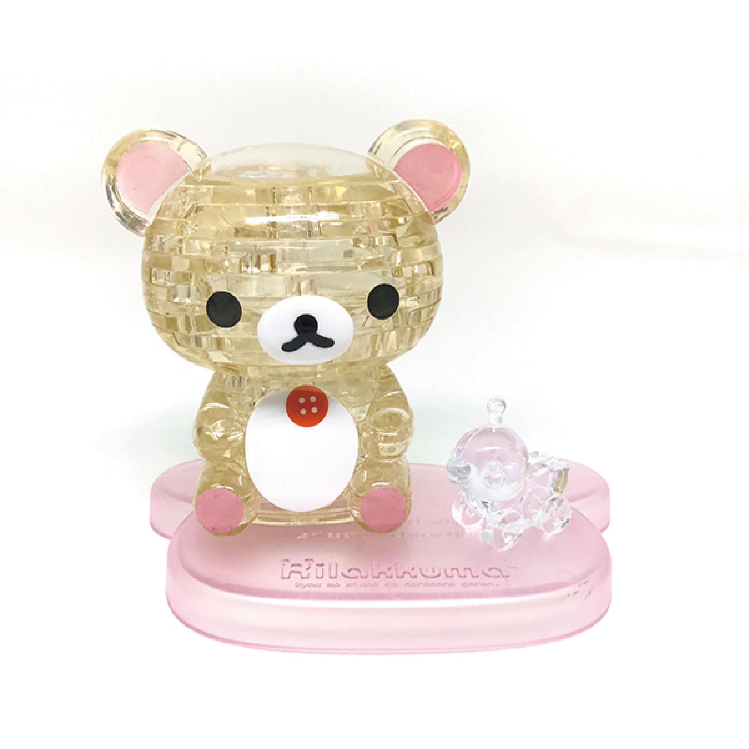 【3D立體水晶拼圖】Korilakkuma-牛奶熊