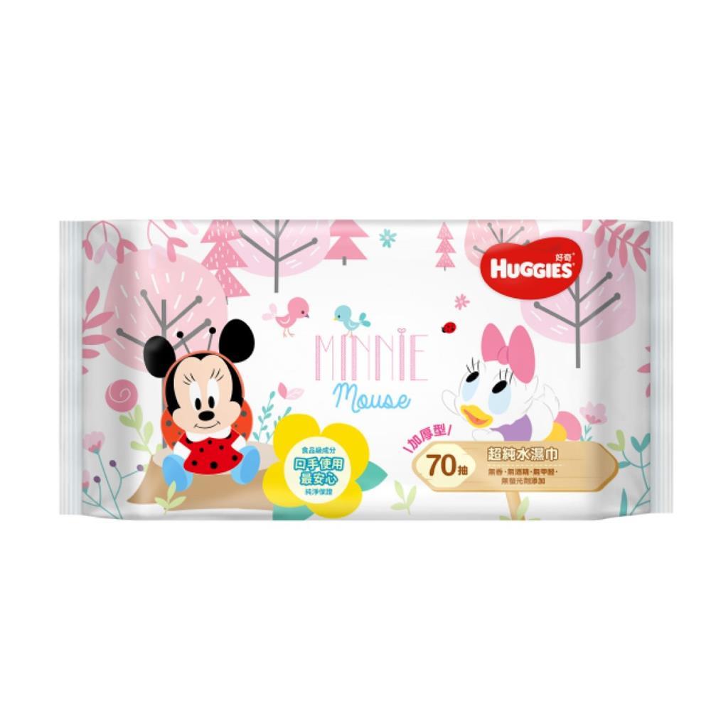 HUGGIES好奇 純水濕巾（迪士尼限定版）加厚型70抽 （包裝隨機出貨）