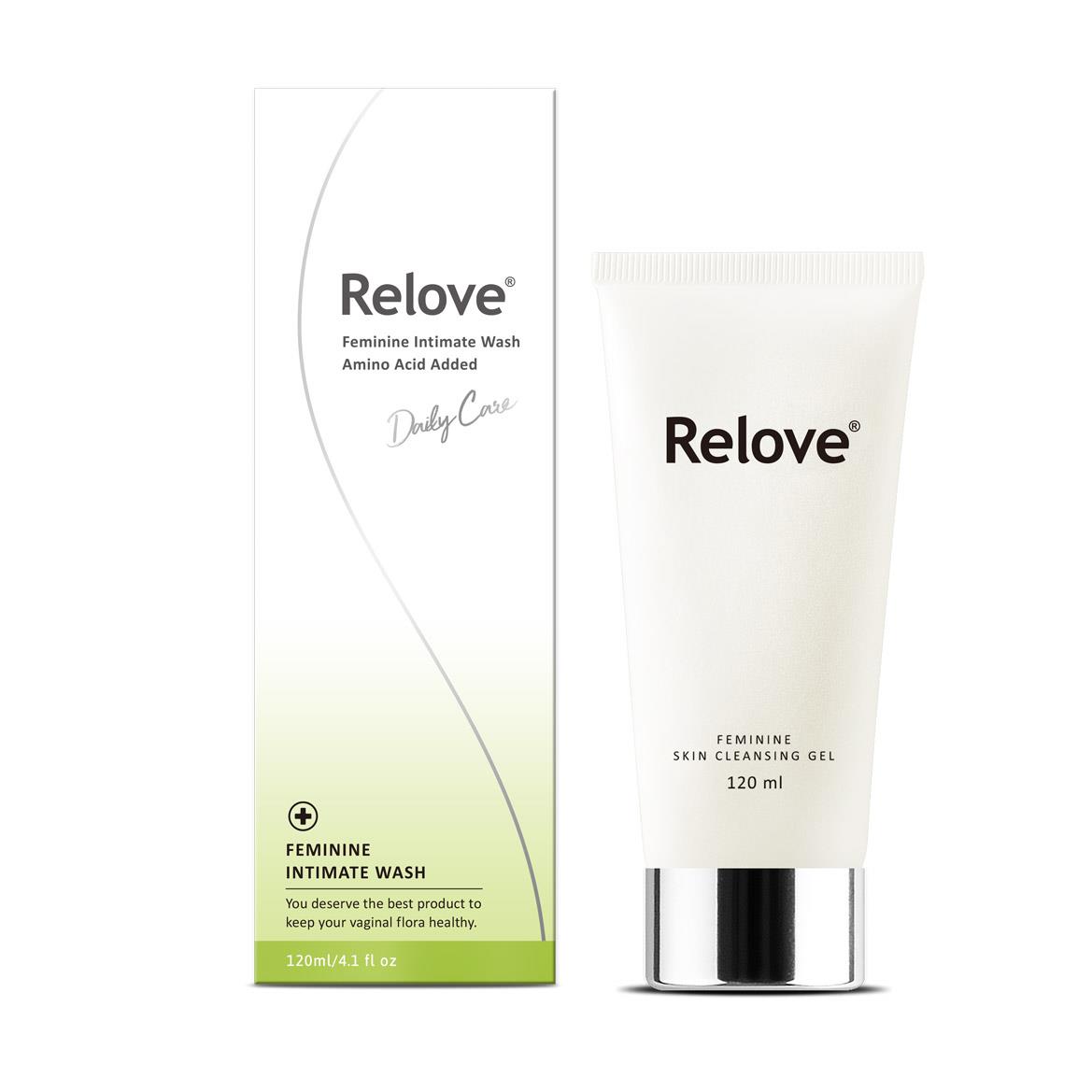 【Relove】私密胺基酸潔淨凝露120ML(私密處洗劑)