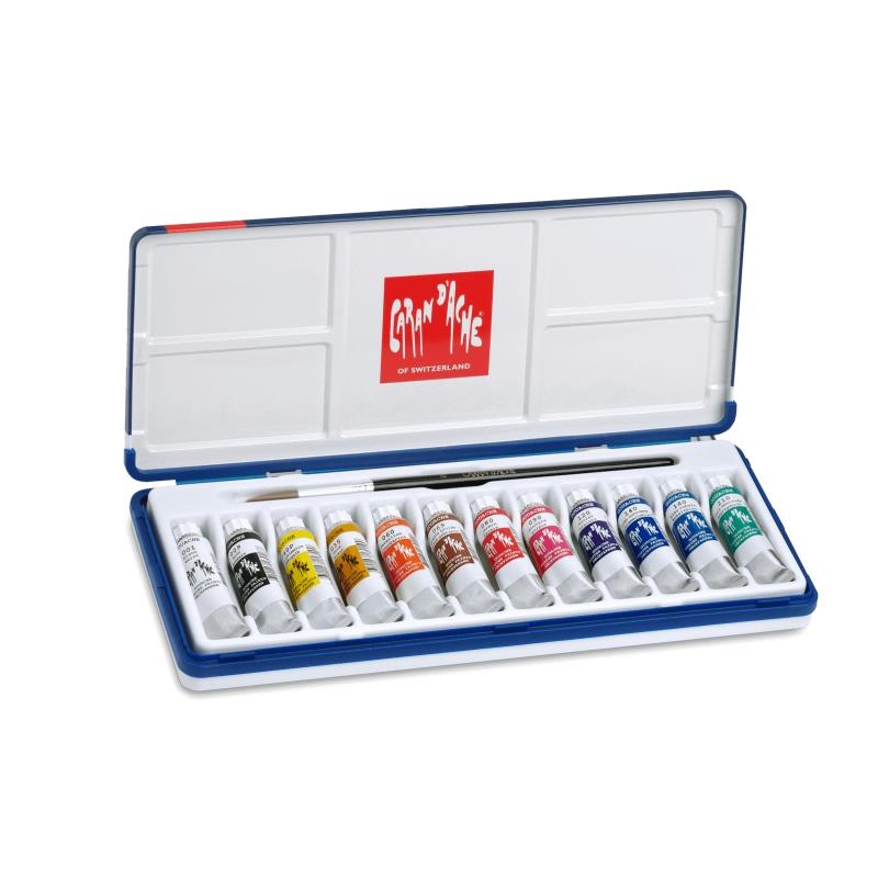 卡達 GOUACHE 條狀廣告顏料12色