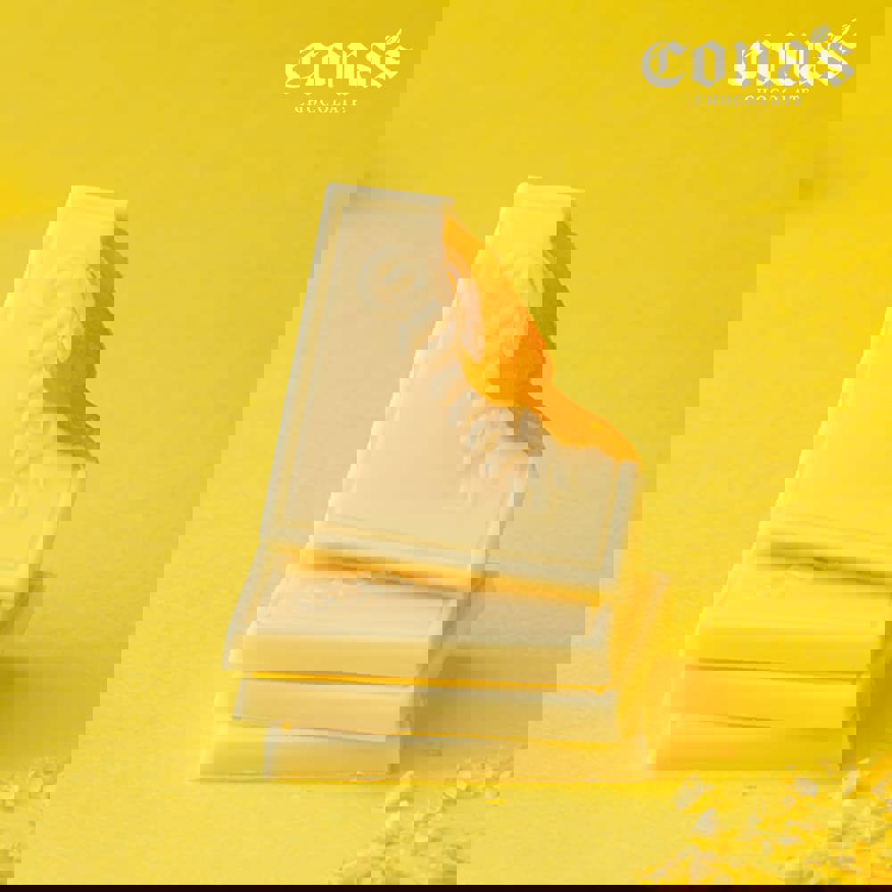 檸檬薄片夾心巧克力(12入/盒)｜iTQi食品米其林2星獎⭐⭐｜Cona’s 妮娜巧克力