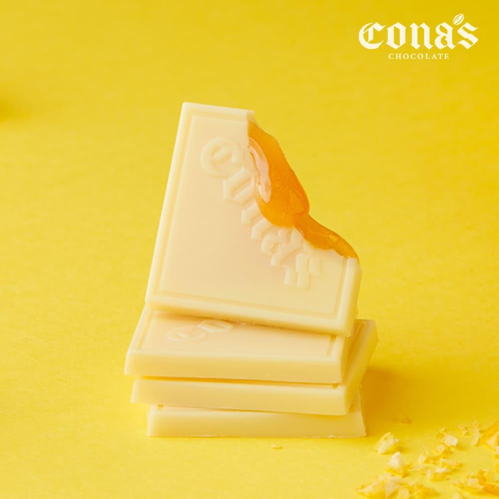 檸檬薄片夾心巧克力(12入/盒)｜iTQi食品米其林2星獎⭐⭐｜Cona’s 妮娜巧克力
