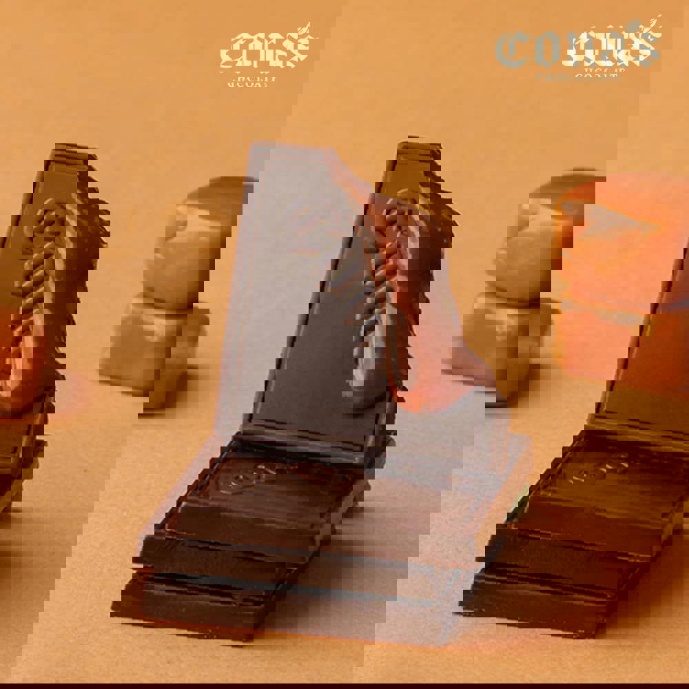 鹽味焦糖薄片夾心巧克力(12入/盒)｜iTQi食品米其林2星獎⭐⭐｜Cona’s 妮娜巧克力