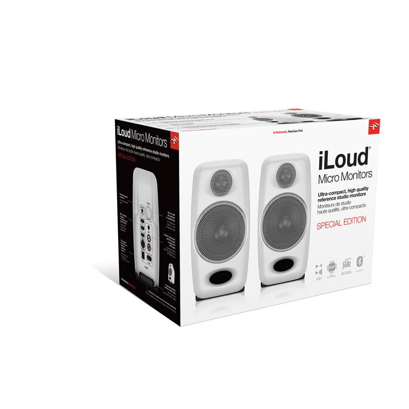 IK Multimedia iLoud Micro Monitor 便攜式藍牙監聽喇叭(象牙白)｜世界