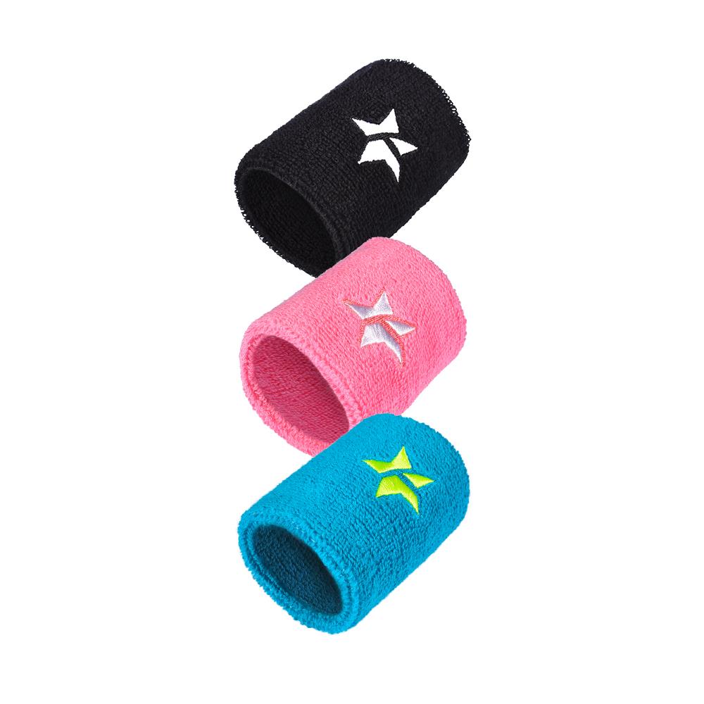 星星向榮運動護腕（4支超值組）Fun Sport（籃球/排球/網球/跑步/健身/瑜珈）