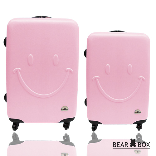 bearbox一你就笑ABS硬行李箱旅行箱2件28+24