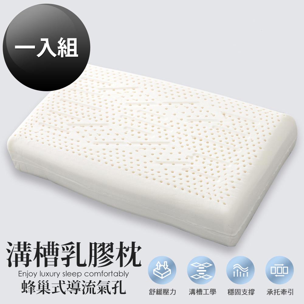 一入組 / 溝槽工學乳膠枕 / HOYACASA