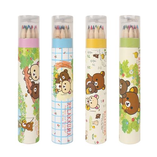 拉拉熊Rilakkuma12色色鉛筆