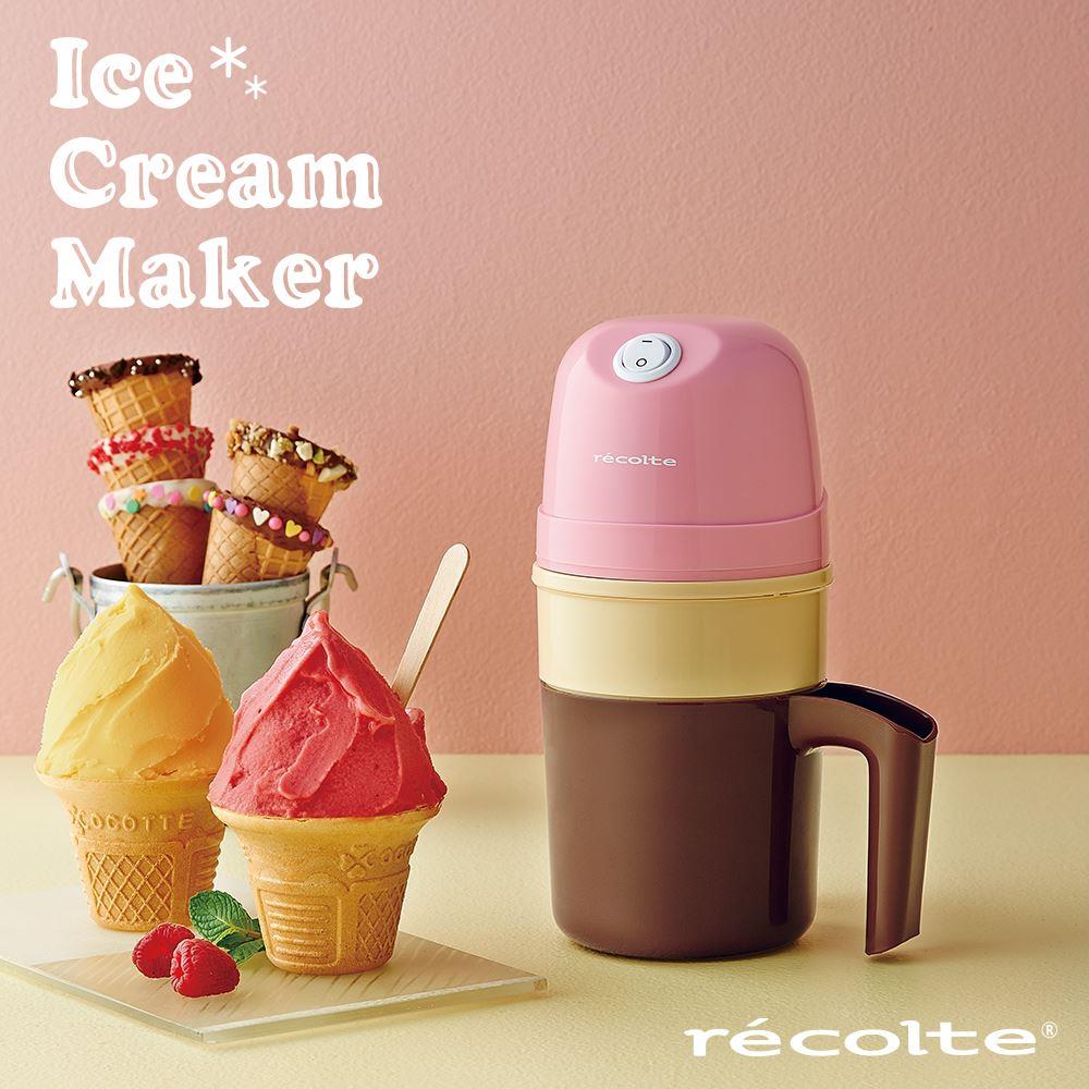 【recolte 日本麗克特】Ice Cream 迷你冰淇淋機