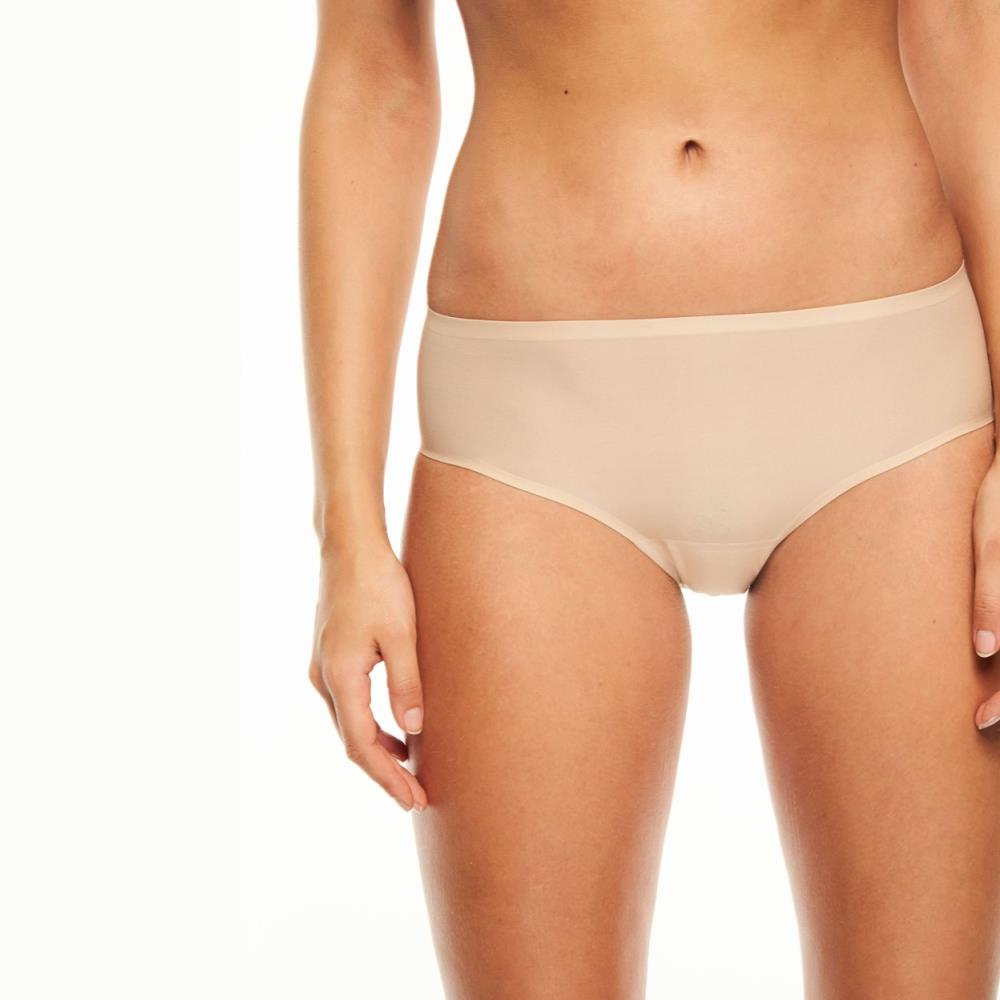 【Chantelle Lab】透氣涼感無痕四角內褲>膚色(26440_0WU)【Soft Stretch】