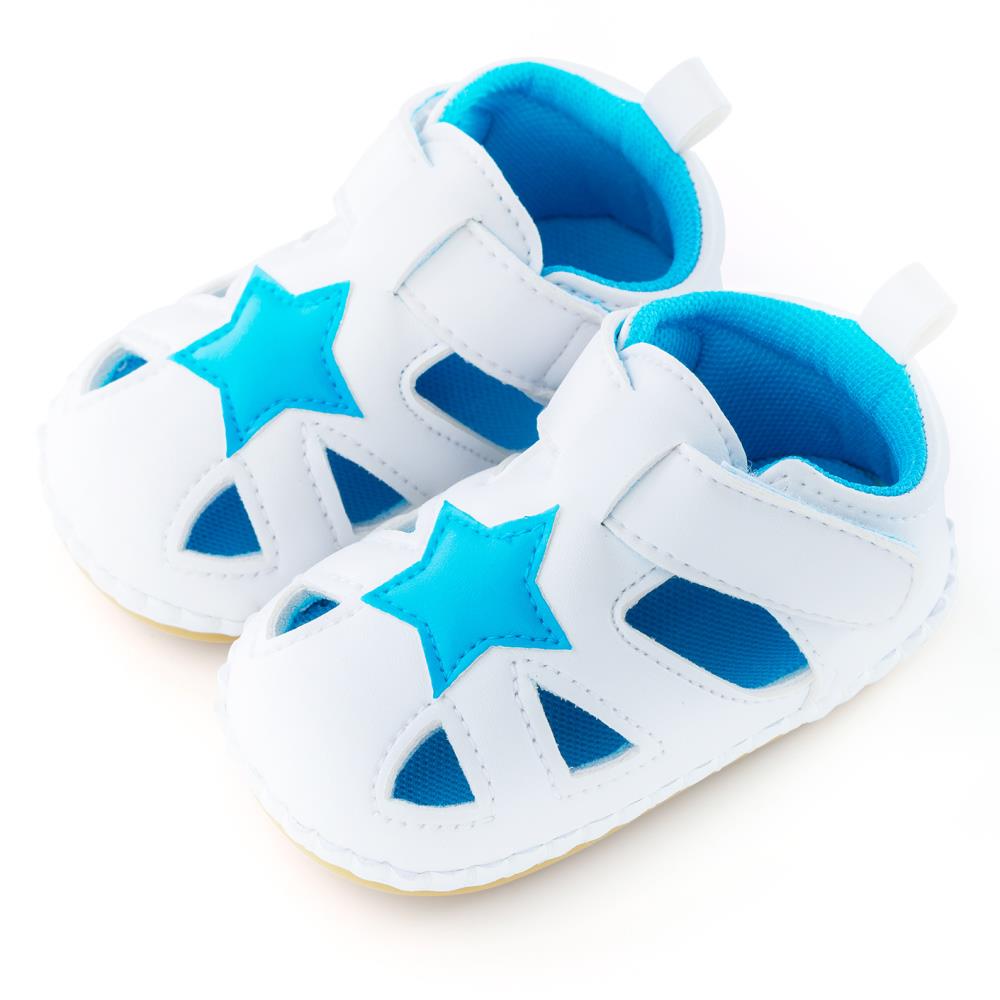 【NikoKids】軟Q底手工縫製學步鞋(SG579)【柔軟舒適室內室外皆宜】