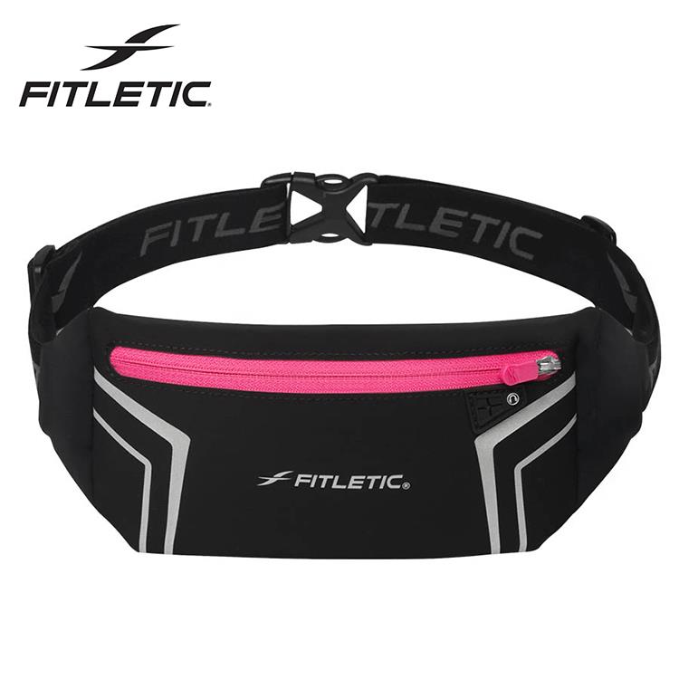 【紅利換購】Fitletic Blitz 運動腰包 WR01 / 城市綠洲 (腰包、路跑、休閒、輕量、夜光、運動)