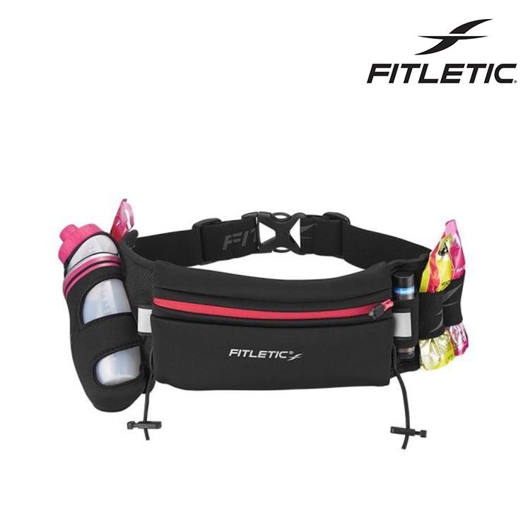 Fitletic Fully Loaded Neoprene單水壺腰包 HD12G / 城市綠洲 (腰包、路跑、休閒、輕量、夜光、運動)