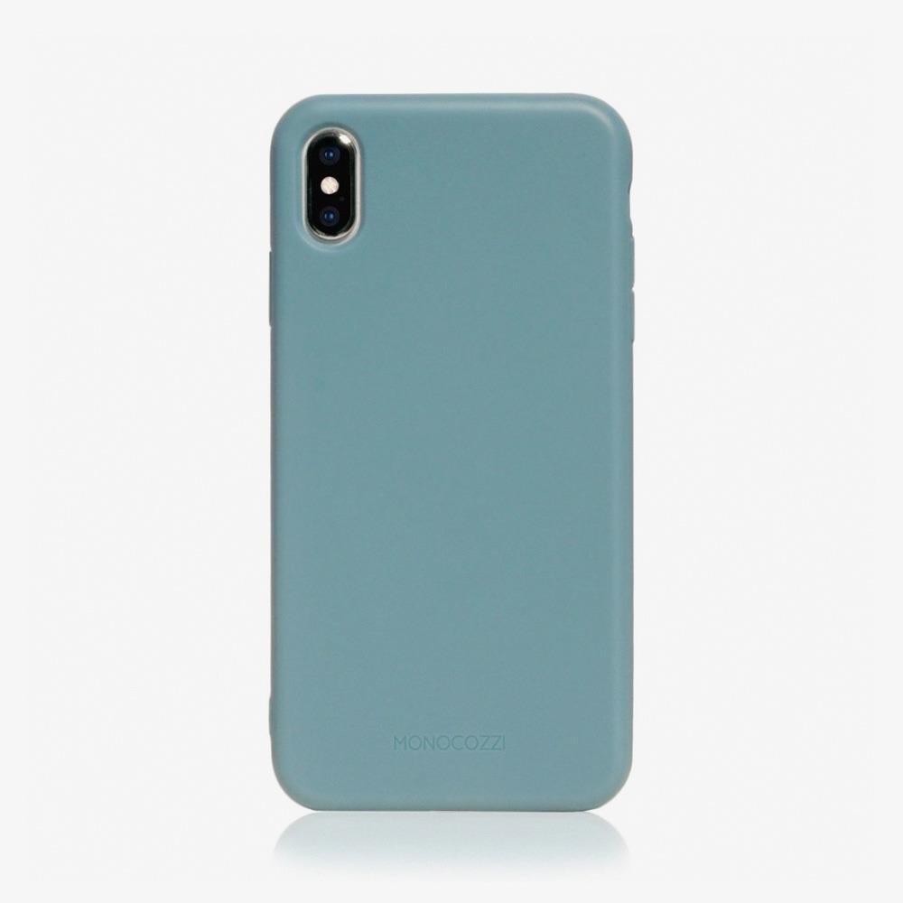 【特惠】MONOCOZZI Lucid Plus iPhone XS Max 耐衝擊手機保護殼 - 灰藍