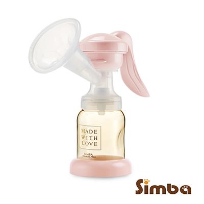 小獅王辛巴 iFeed輕美機舒壓式旋轉手動吸乳器(寬口徑)