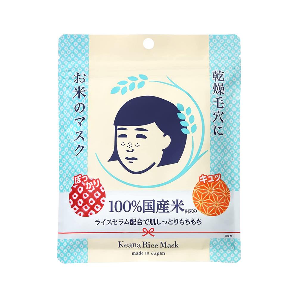 【臺隆手創館 限定】毛穴撫子 日本米精華保濕面膜10枚入