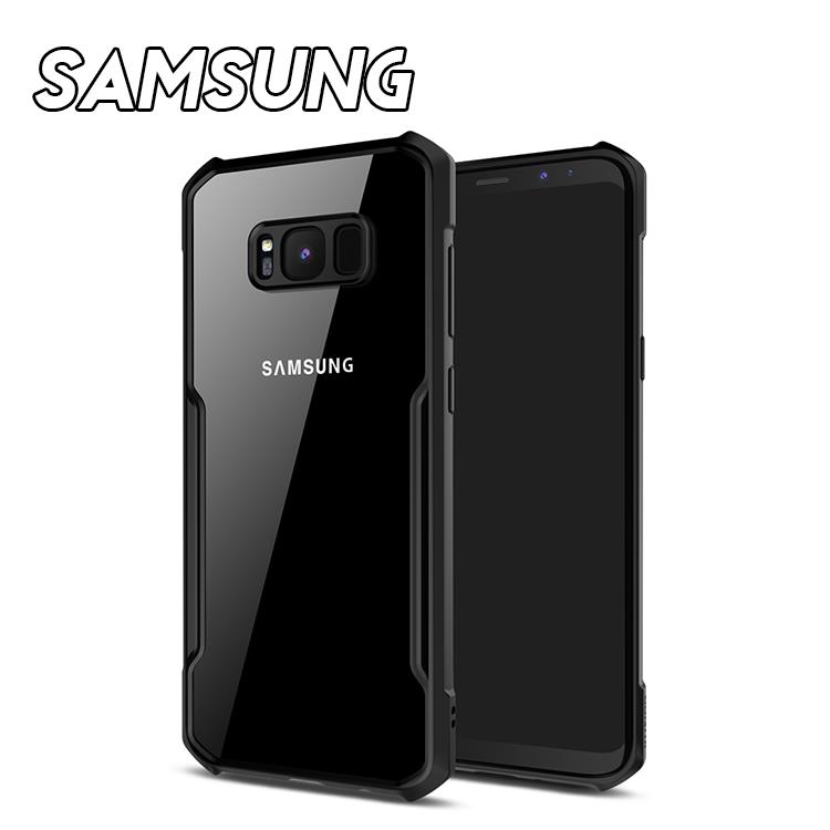 SAMSUNG NOTE10/NOTE9/NOTE8/S10/S9/S8系列 四角氣囊防撞透明背板手機殼【RCSAM083】