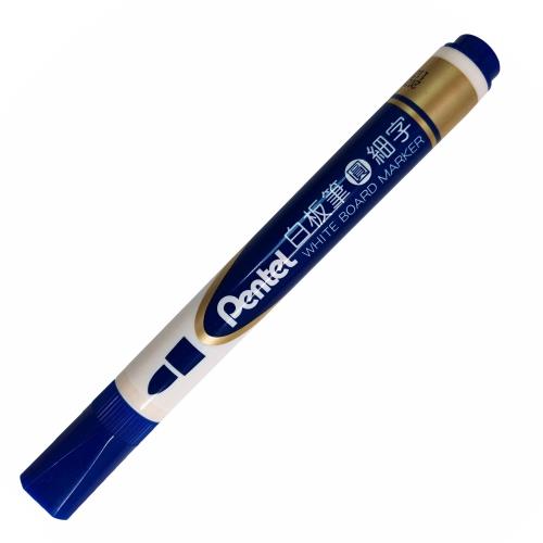 Pentel 飛龍 MW851圓頭白板筆-藍