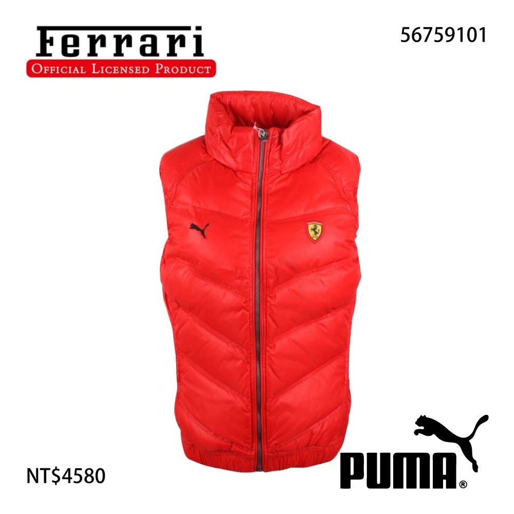 PUMA 聯名款 法拉利經典羽絨背心 女裝