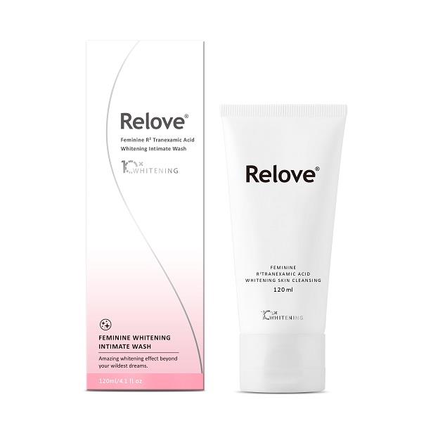 【Relove】私密肌R²深層傳明酸淨白潔淨精華凝露 120ML(私密處洗劑)