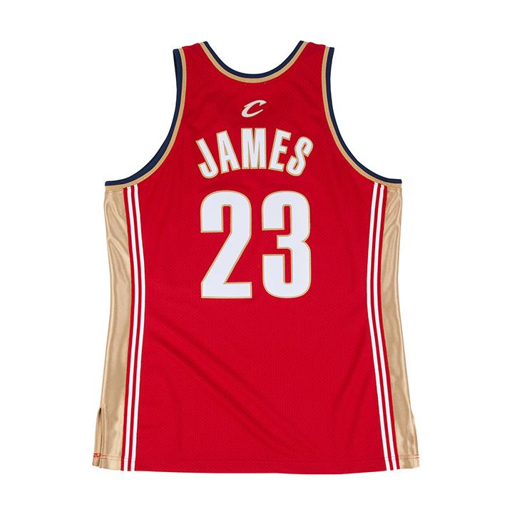 Mitchell and ness lebron james jersey online