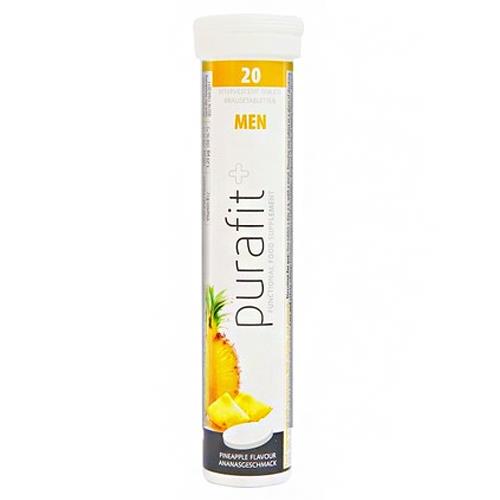 Purafit  柏尹芙發泡錠 鳳梨風味綜合維他命發泡錠(鋅+B群)【可溫飲】 20錠 (PR012)