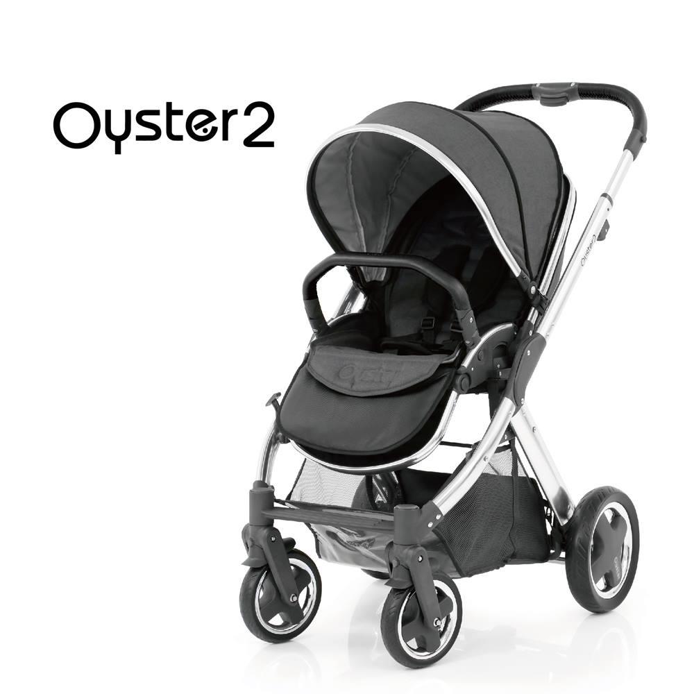 英國Oyster 2 雙向嬰幼兒手推車-沉穩灰