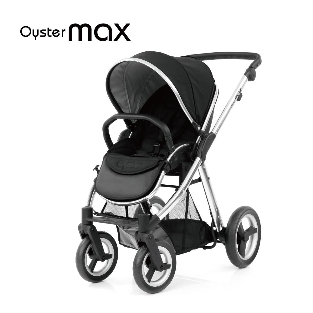 英國Oyster max雙子星嬰幼兒手推車-經典黑