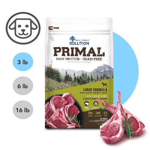 【耐吉斯】源野高蛋白系列-無穀全齡犬 羊肉配方 (紐澳良放牧羊 消化機能強化) 3 磅 (1.36公斤)(狗飼料)