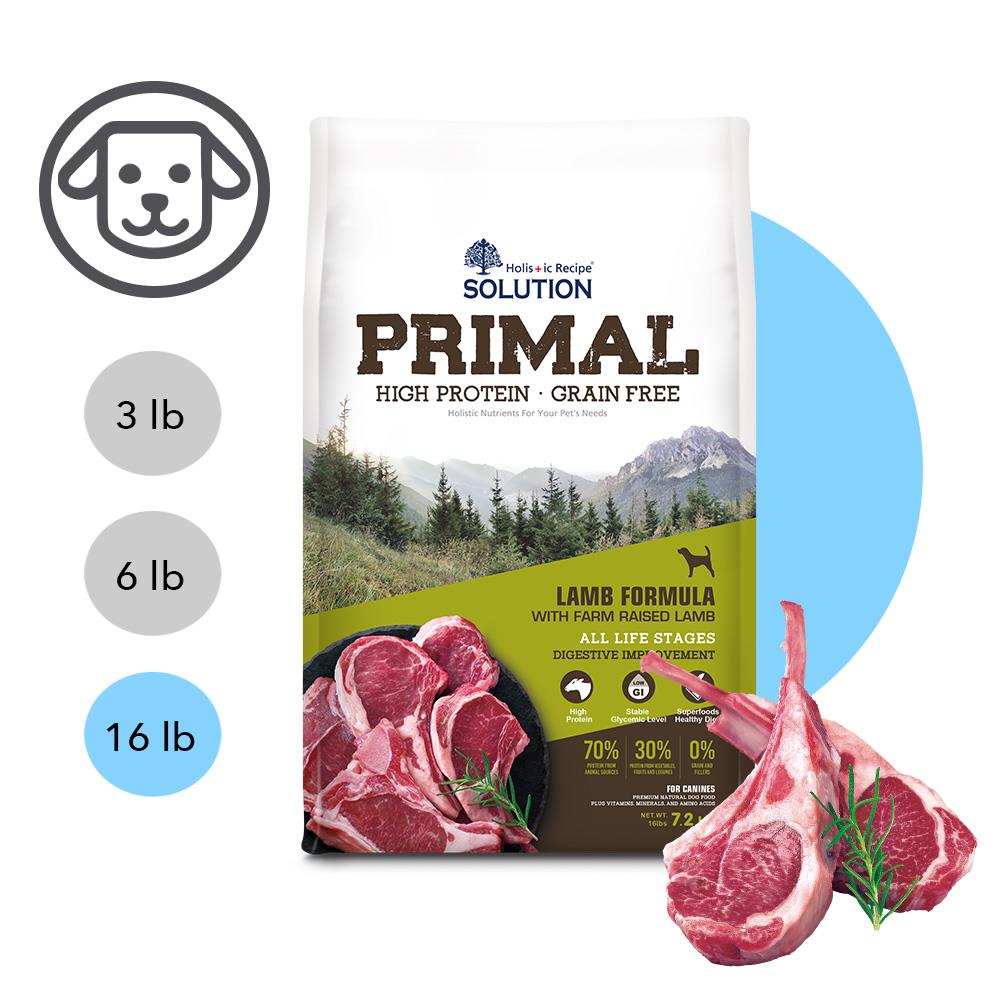 【耐吉斯】源野高蛋白系列-無穀全齡犬 羊肉配方 (紐澳良放牧羊 消化機能強化) 16 磅 (7.26公斤)(狗飼料)
