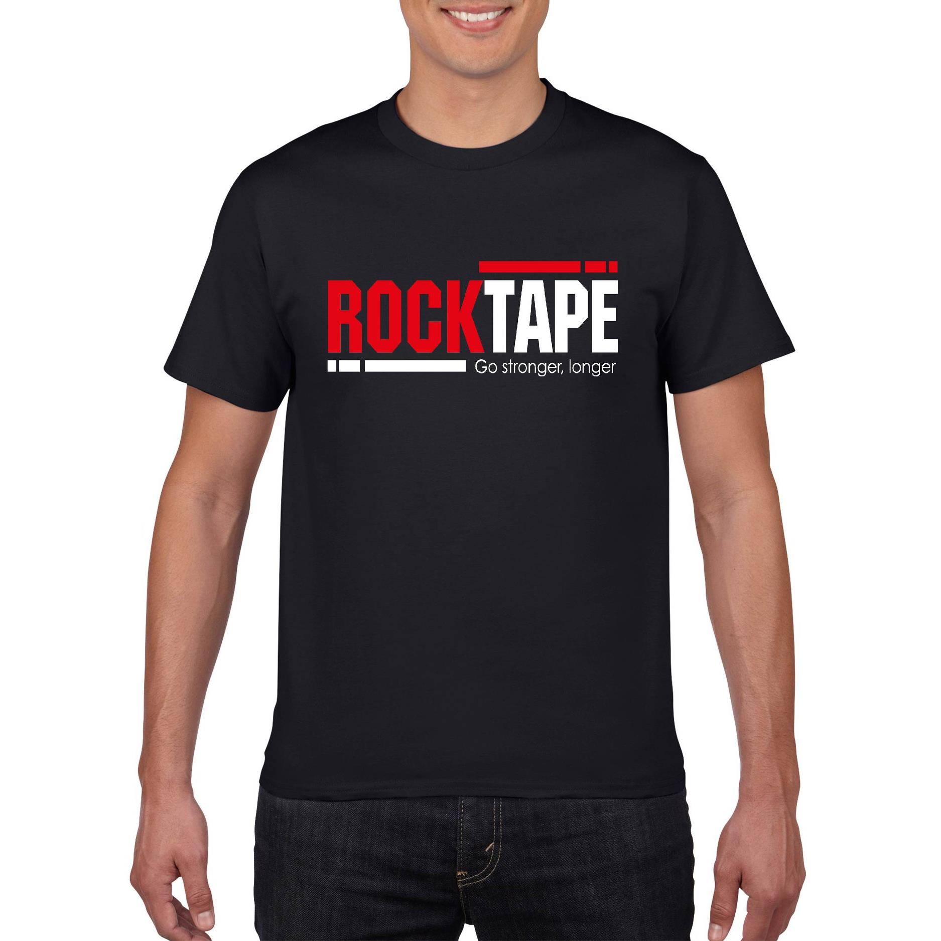 ROCKTAPE純棉短袖T - 黑色