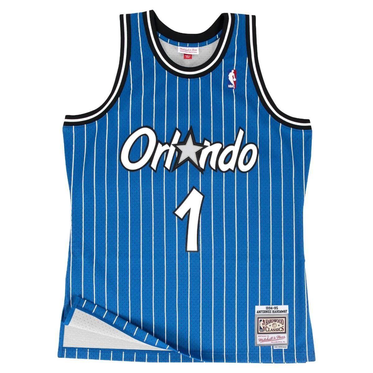 Anfernee Hardaway Orlando Magic 1998-1999 Throwback NBA Authentic