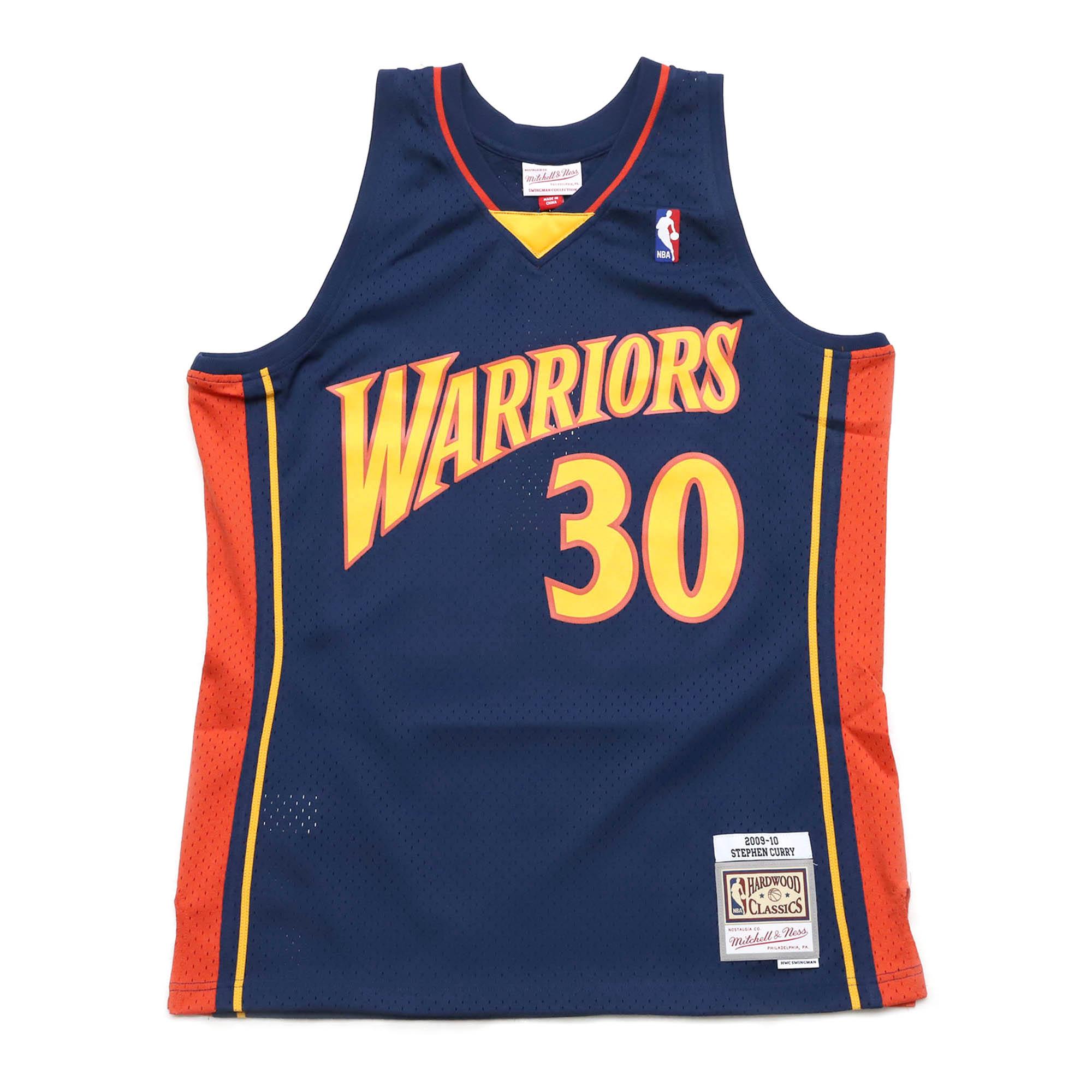 Mitchell and ness cheap curry jersey