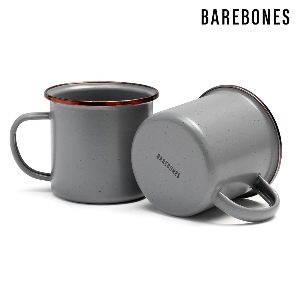 【兩入一組】Barebones CKW-356 琺瑯杯組 Enamel Cup Set / 石灰 (14oz)