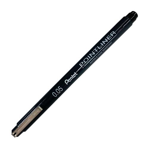 飛龍Pentel 0.05代針筆-黑  S20P-05