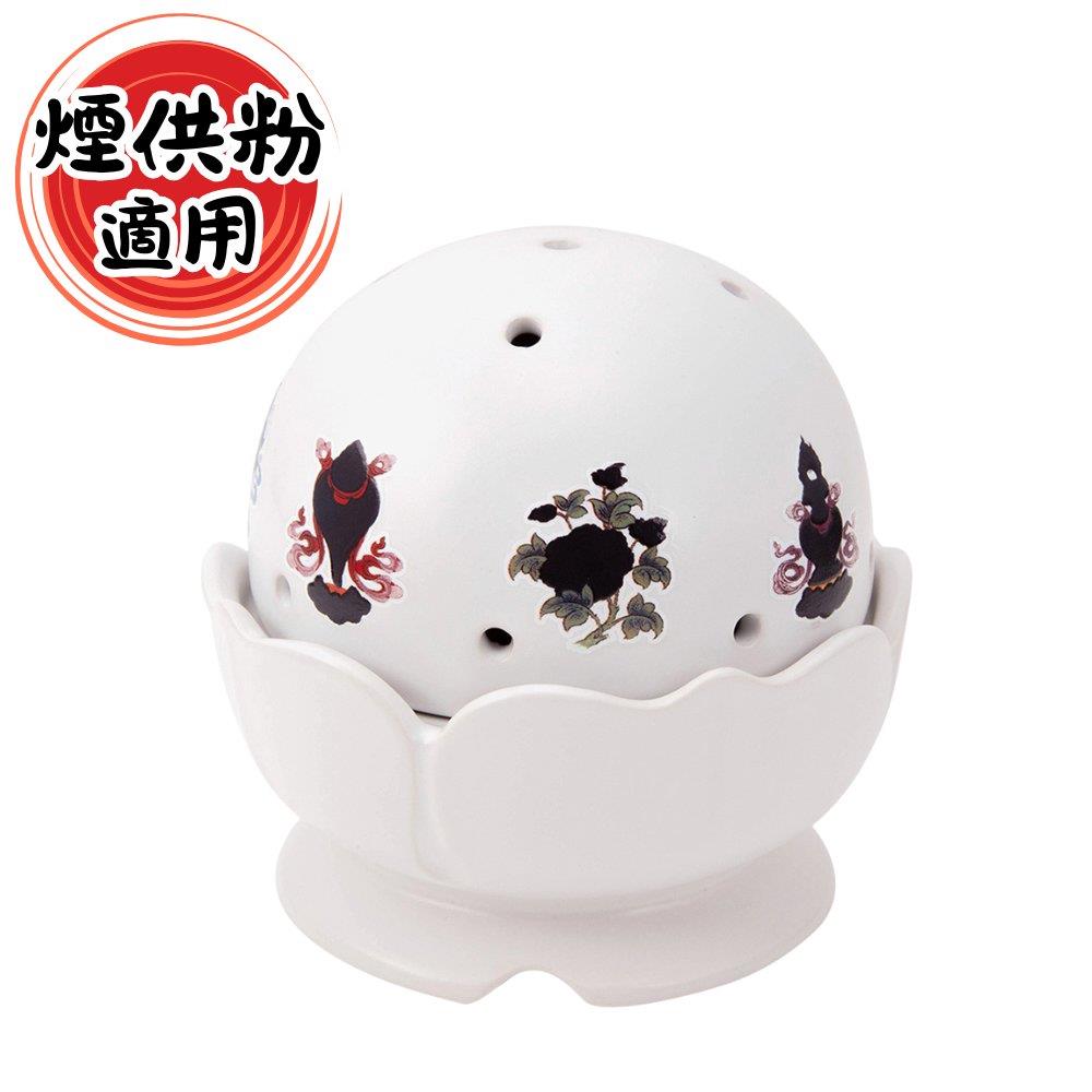 妙香幻化吉祥爐(白)